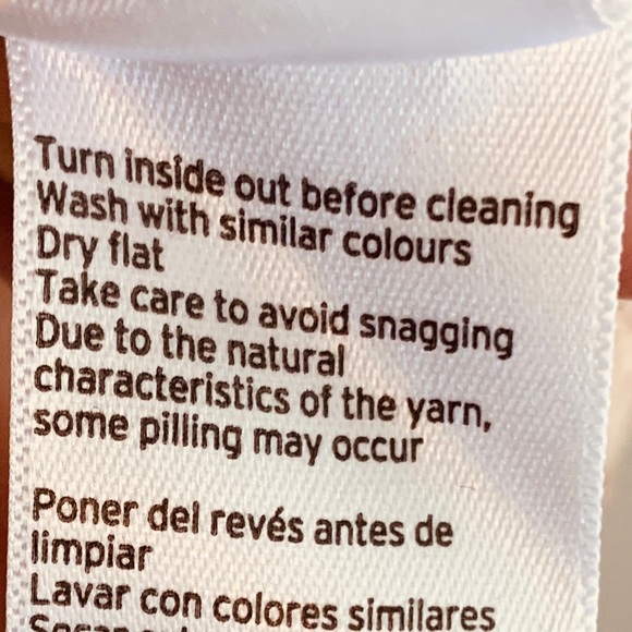 TOPSHOP Lace Trim Blush Speckled V-Neck Sweater - Picture 10 of 12